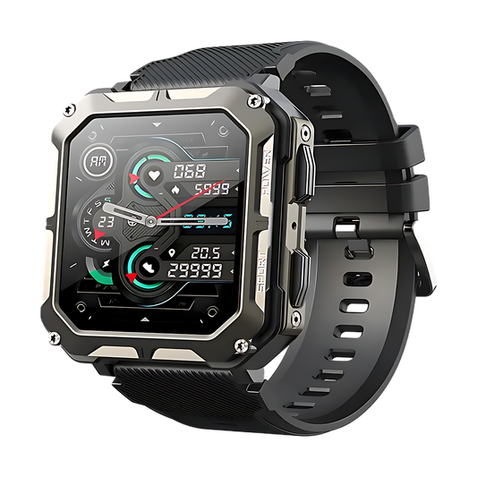 Cape Carta Indestructible Smartwatch -  Black